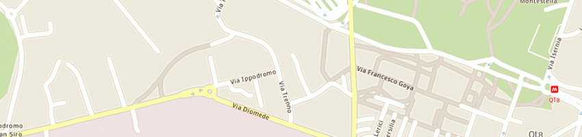 Mappa della impresa i p m srl a MILANO