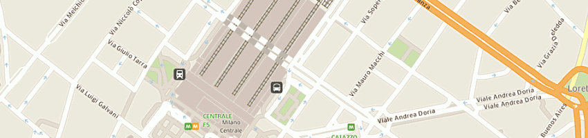 Mappa della impresa collegio ingegneri ferroviari italiani a MILANO