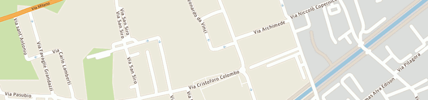 Mappa della impresa carabinieri a CORNAREDO
