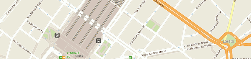 Mappa della impresa tamborini giampiero a MILANO