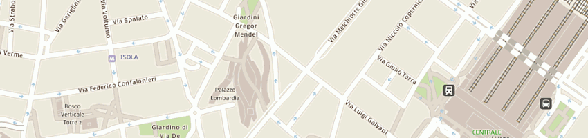 Mappa della impresa farmacia bornati dr alessandra elena a MILANO