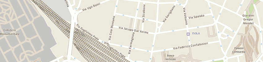 Mappa della impresa farmacia archinto a MILANO