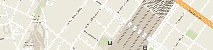 Mappa della impresa centro di estetica moderna di giacalone vito a MILANO
