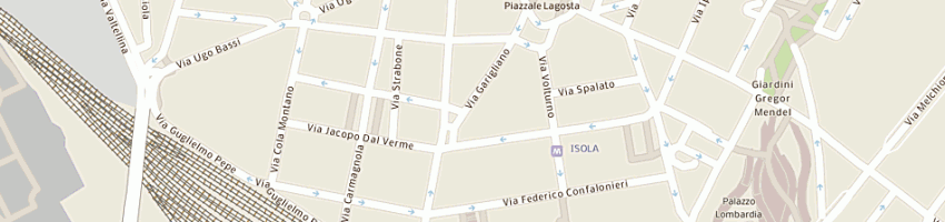 Mappa della impresa zaf studio di alma bianca fusco e giovanna zanella a MILANO