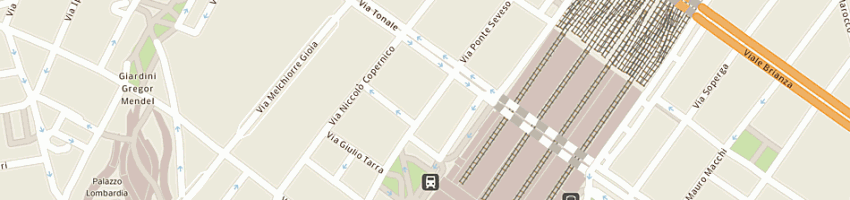 Mappa della impresa raphael acconciature maschili a MILANO