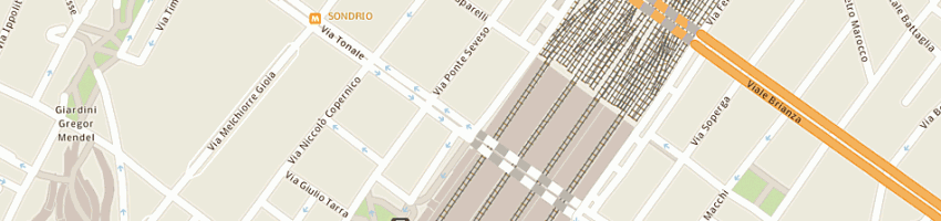 Mappa della impresa albergo albert a MILANO