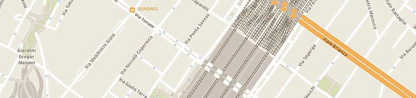 Mappa della impresa zucca alberto a MILANO