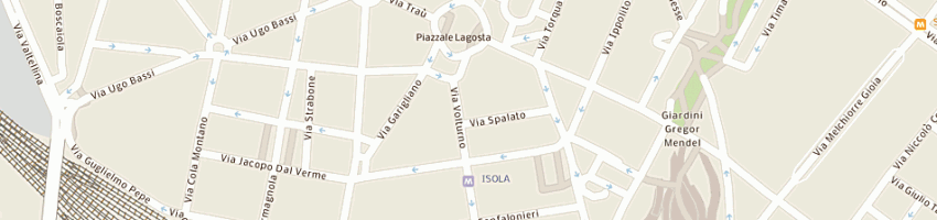 Mappa della impresa canzano carmela a MILANO