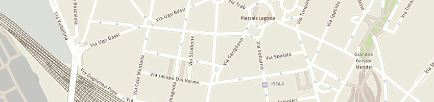 Mappa della impresa pub 24 sas di alessandro berticelli e c a MILANO
