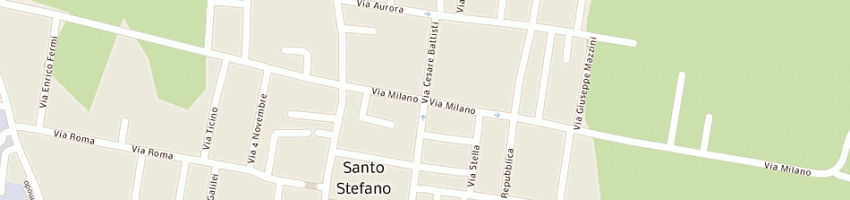 Mappa della impresa vimercati maurizio a SANTO STEFANO TICINO