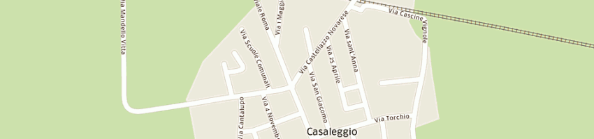 Mappa della impresa ceffa giacomo a CASALEGGIO NOVARA