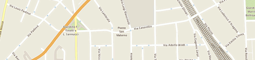 Mappa della impresa yelen a MILANO