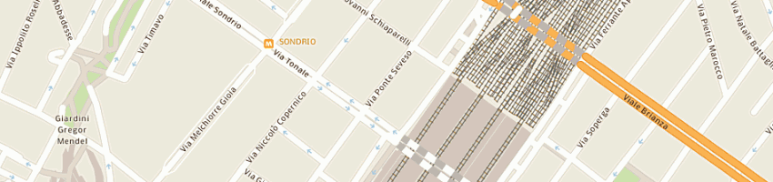 Mappa della impresa green cafe' sas di gazzolo roberta e c a MILANO