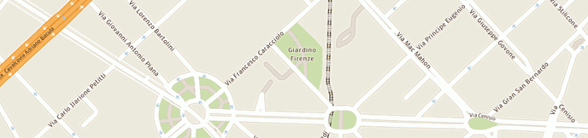 Mappa della impresa apgm sas di marisa gabba a MILANO