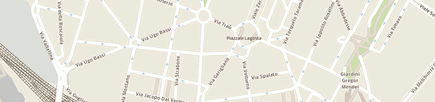 Mappa della impresa gepaf snc a MILANO