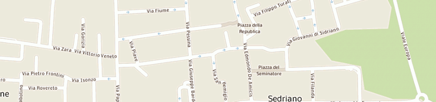 Mappa della impresa fioravanti evelina a SEDRIANO