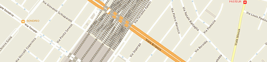 Mappa della impresa tetasport snc di gianpaolo martire e c a MILANO