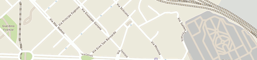 Mappa della impresa geom strada di strada silvio e strada oliviero a MILANO