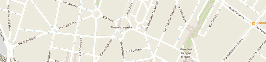 Mappa della impresa modi' di cioffi adele sabrina a MILANO