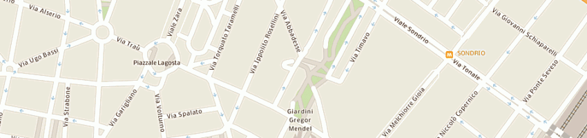 Mappa della impresa assinter srl a MILANO