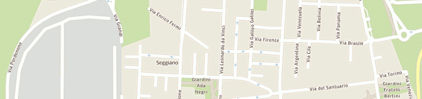 Mappa della impresa ponteggi orlando e fanari srl a MILANO