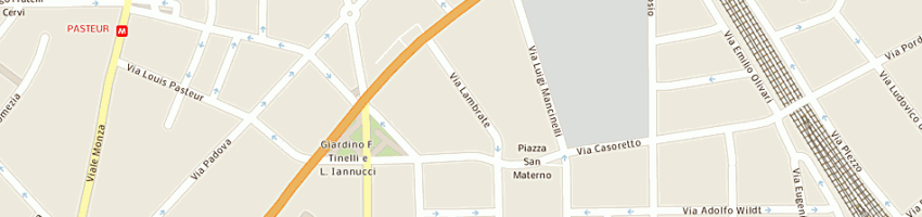 Mappa della impresa pian della nave srl a MILANO