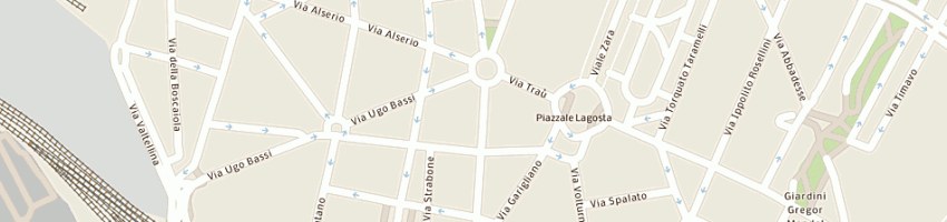 Mappa della impresa de feudis nicola a MILANO