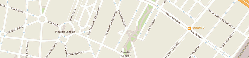 Mappa della impresa sogepe srl a MILANO