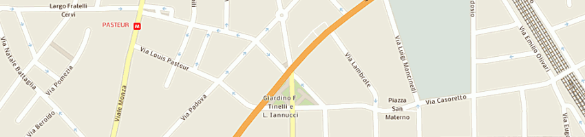 Mappa della impresa petrelli fabio a MILANO