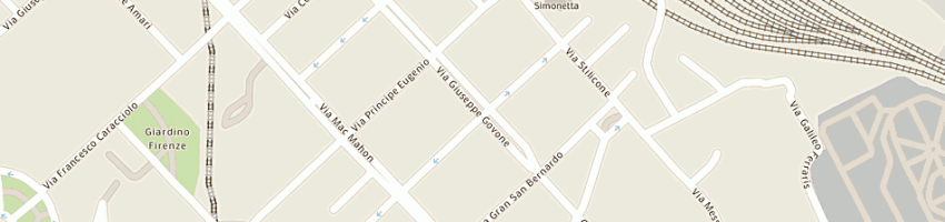 Mappa della impresa carturan gabriella a MILANO