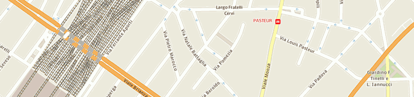 Mappa della impresa architre sas di pasquale carella a MILANO