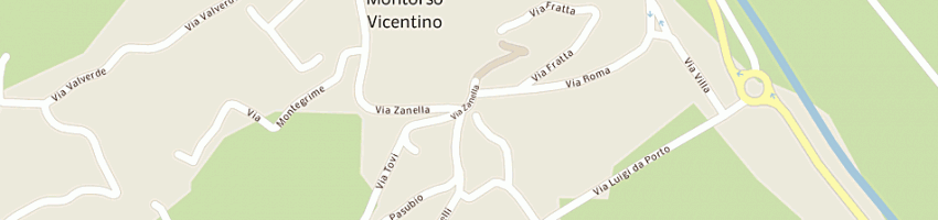Mappa della impresa officine stocchiero (srl) a MONTORSO VICENTINO
