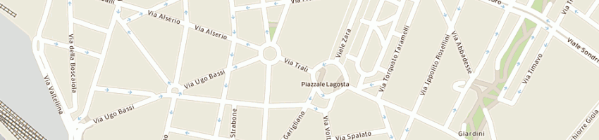 Mappa della impresa temasas di lancellotti t a MILANO