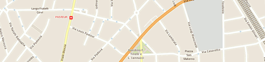 Mappa della impresa ntm sas a MILANO