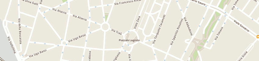 Mappa della impresa malugani fiorello a MILANO