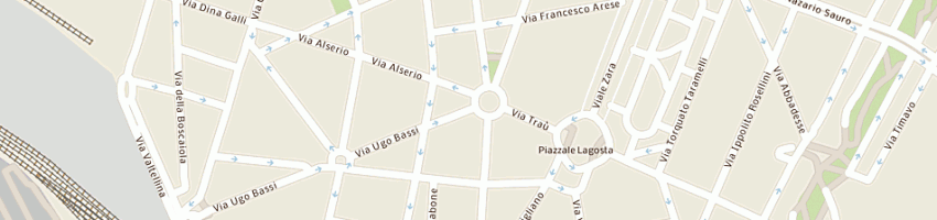 Mappa della impresa pavimenti ghilardi sas a MILANO