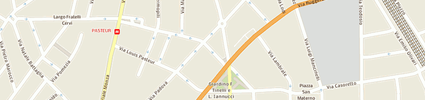 Mappa della impresa spaziostudio78 di federico bellucci a MILANO