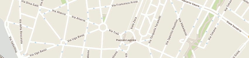 Mappa della impresa della valle michele a MILANO