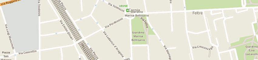 Mappa della impresa zinni gaetano a MILANO