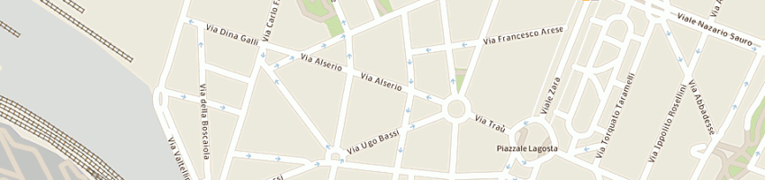 Mappa della impresa sokkia spa a MILANO