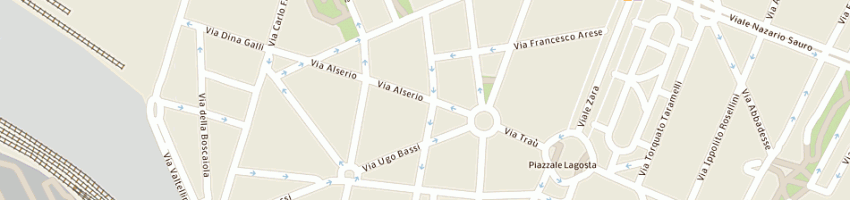 Mappa della impresa italaquae spa a MILANO