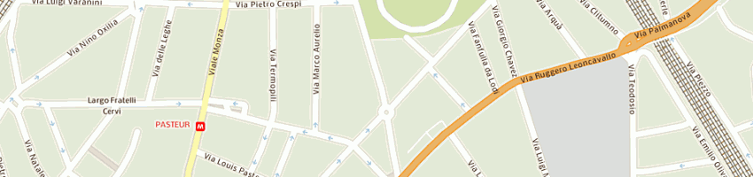 Mappa della impresa baffon ivana a MILANO