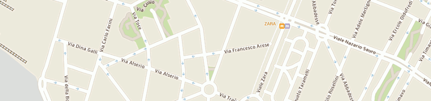 Mappa della impresa canepa luisella a MILANO