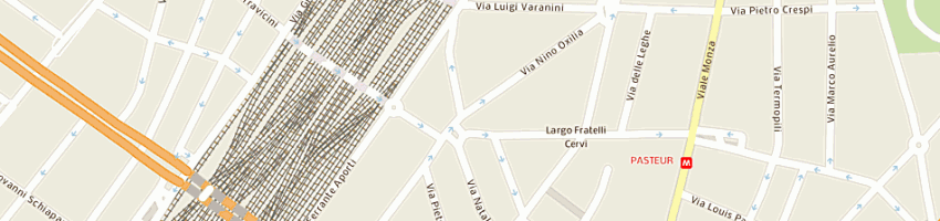 Mappa della impresa cantafora gianvincenzo a MILANO