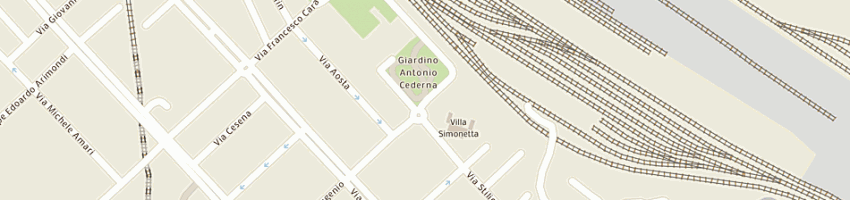 Mappa della impresa sangiovanni alberto a MILANO