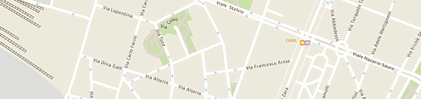 Mappa della impresa boltraffio srl a MILANO
