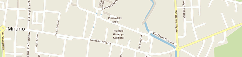 Mappa della impresa pizzeria locanda 5 colonne a MIRANO
