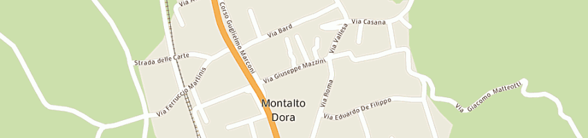 Mappa della impresa gianotti danilo a MONTALTO DORA