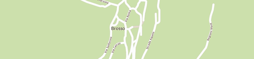 Mappa della impresa albergo italia di foglia arnaldo e c snc a BROSSO