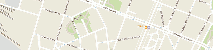 Mappa della impresa associazione dona un sorriso - onlus a MILANO